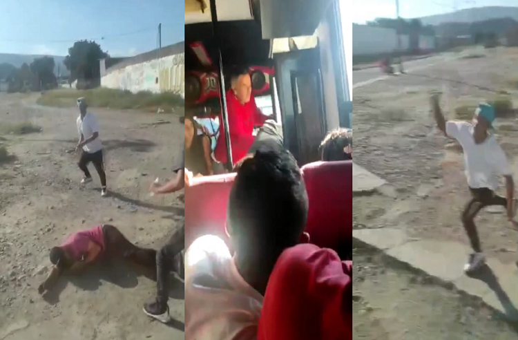 Video| Así se pelean colectores de Barquisimeto por los pasajeros