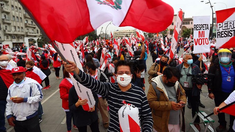 Presidenta del Perú pide frenar manifestaciones a nivel nacional: “Hago un llamado a la calma y serenidad”
