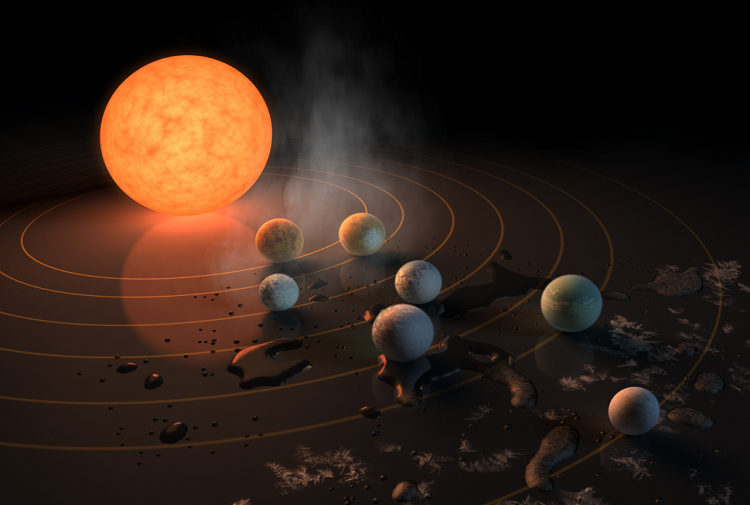 El James Webb examina el Sistema Solar 2.0 en busca de planetas habitables