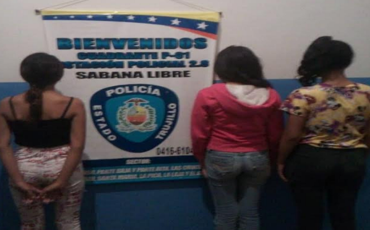 Cinco mujeres detenidas en Trujillo por riña colectiva y delito contra la persona