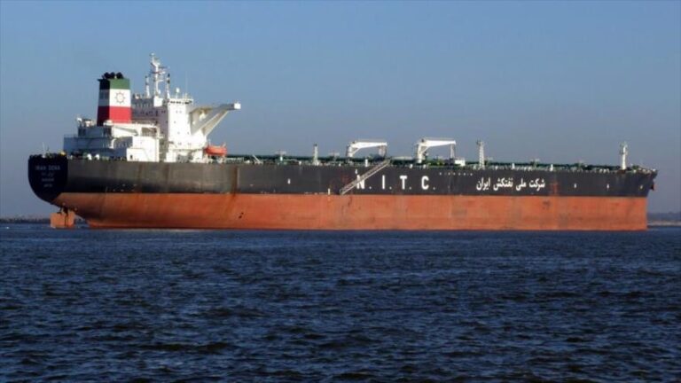 Buque iraní llegó a Venezuela con dos millones de barriles de petróleo