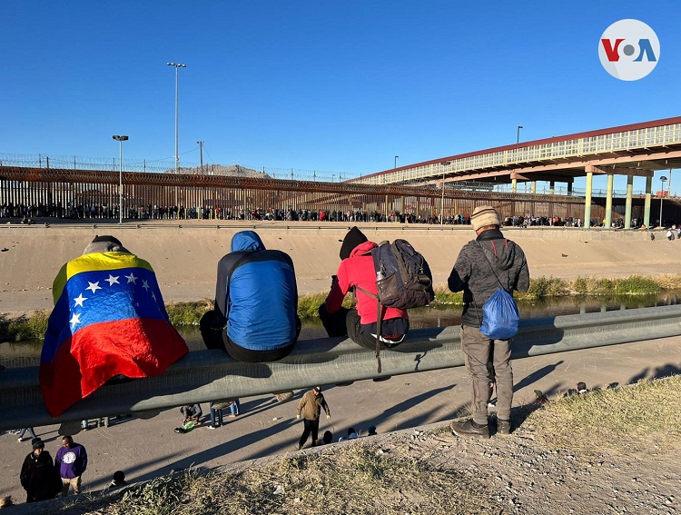 Venezolanos en la frontera dicen estar dispuestos a cruzar a EEUU de forma ilegal