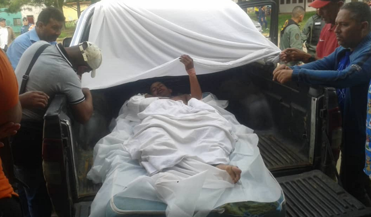 Estos son los ocho GNB lesionados en vuelco de unidad militar en Churuguara 