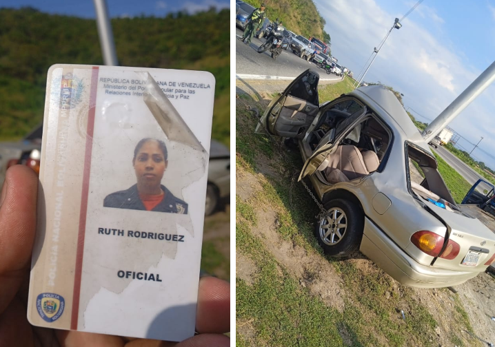 Oficial de la PNB muere al chocar su vehículo contra un poste en la ARC