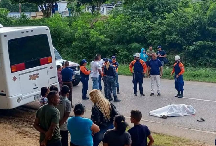 Cumarebero se convierte en el fallecido 21 por arrollamiento en Falcón