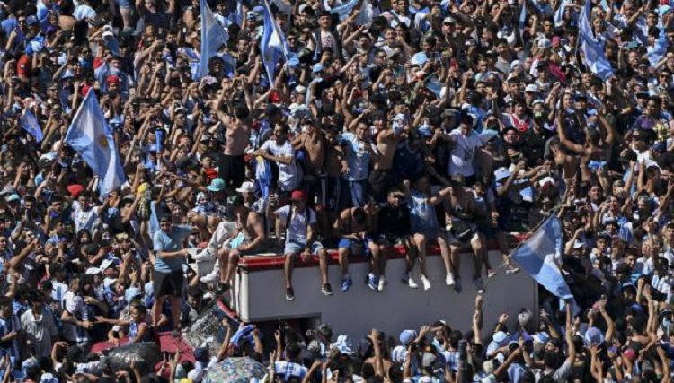 Videos| Celebración en Argentina se salió de control: 9 detenidos y al menos 31 heridos