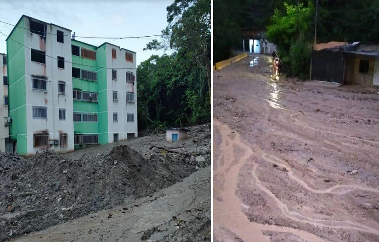 Sector El Bosque sigue bajo los derrumbes por las lluvias en Trujillo