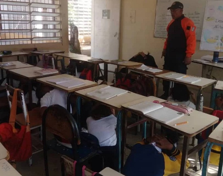 Protección Civil dicta taller de Gestión de Riesgo en las instituciones educativas del municipio