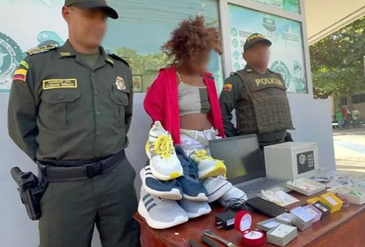 Detienen a «La muñeca», venezolana que se hacía pasar por indigente para robar