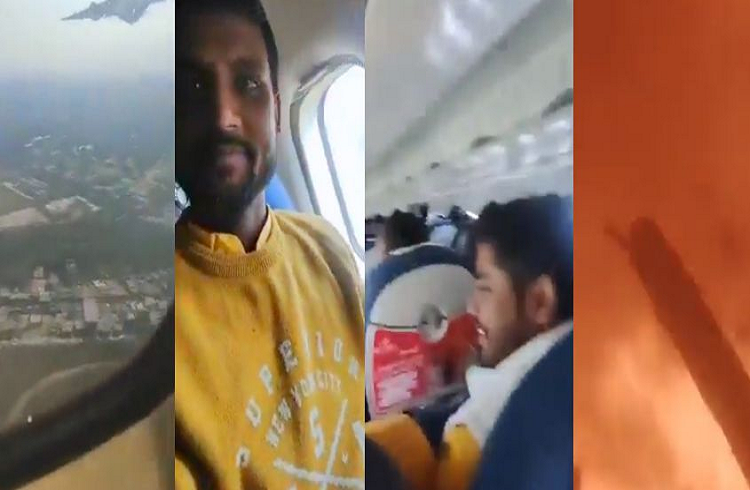 Pasajero grabó el momento en que avión se estrelló en Nepal