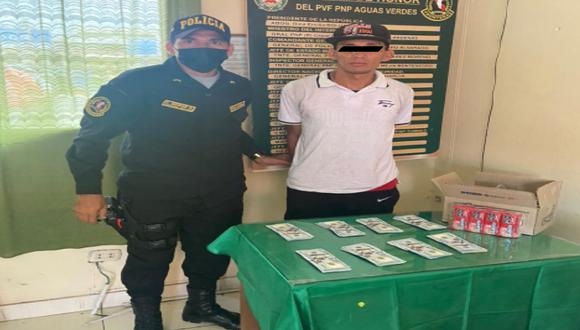 Capturan a venezolano con 8,000 dólares falsos en Perú