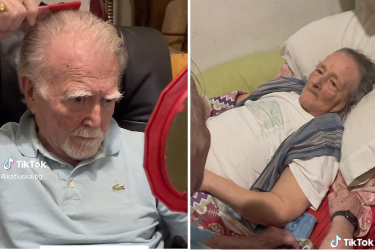Abuelita que perdió la memoria solo recuerda a su esposo (+video)
