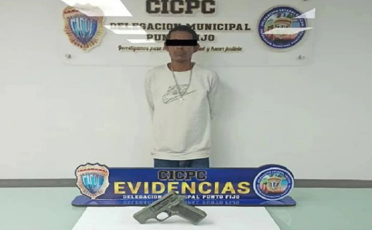 Cicpc desarma y atrapa a hombre que atracaba en el barrio Bolívar