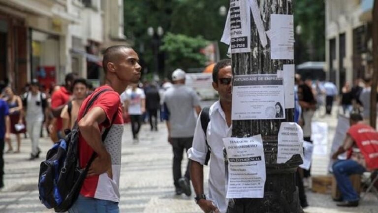 El desempleo en Brasil cae al 8,1% y alcanza su menor índice en siete años