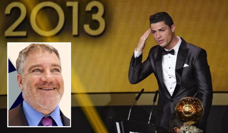 Cristiano Ronaldo vendió un Balón de Oro al hombre más rico de Israel: recursos fueron destinados a la caridad