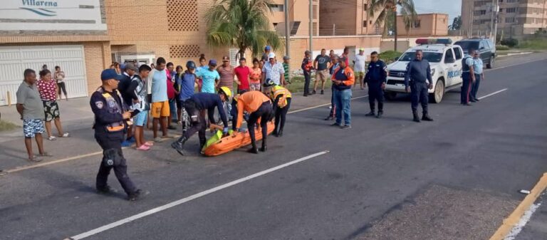 Tucaqueño arrollado en el Said, es el muerto 87 en accidentes de tránsito en Falcón