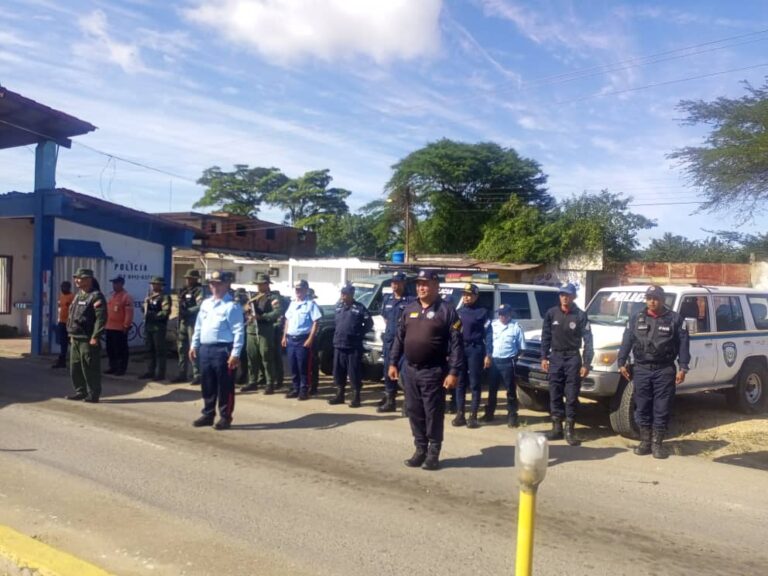 Órganos de seguridad activan operativo en Yaracal, Jacura y Mirimire