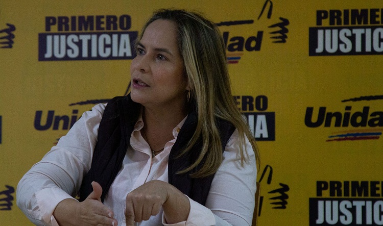 Presidenta de Primero Justicia tilda a Leopoldo López de “personaje siniestro”