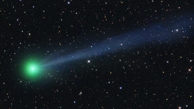 Cometa verde podrá ser visible a simple vista a finales de este mes
