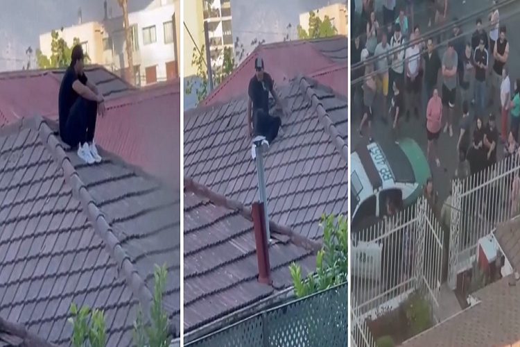 Chile| Venezolano quedó atrapado en un techo cuando fue sorprendido robando