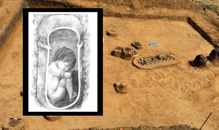 Increíble hallazgo arqueológico: encontraron bebé de hace más de 1.600 años