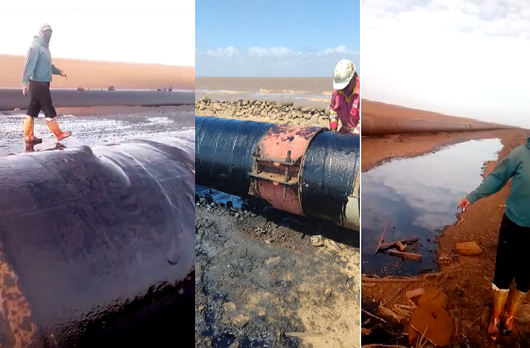 Reparado bote de petróleo en oleoducto de Mitare 