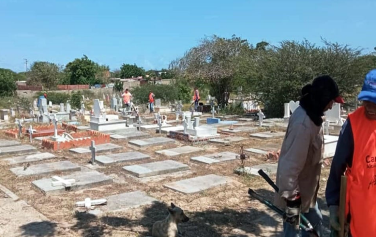 En fase final abordaje del cementerio de Santa Elena