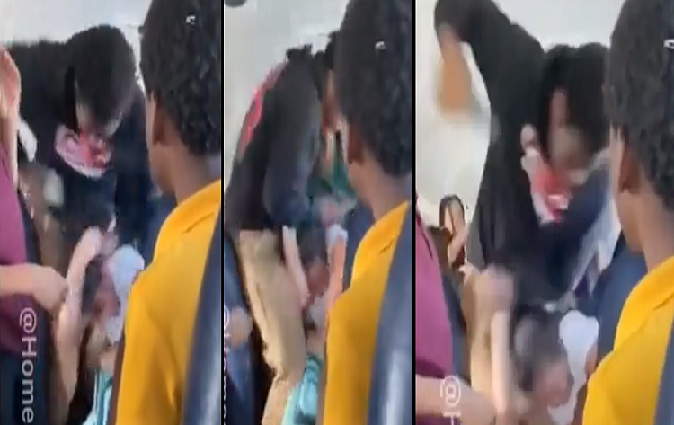Video viral muestra a estudiantes golpeando a niña de 9 años en autobús escolar