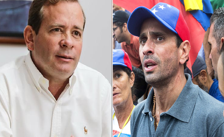 Capriles oficializó su precandidatura y se medirá ante Guanipa