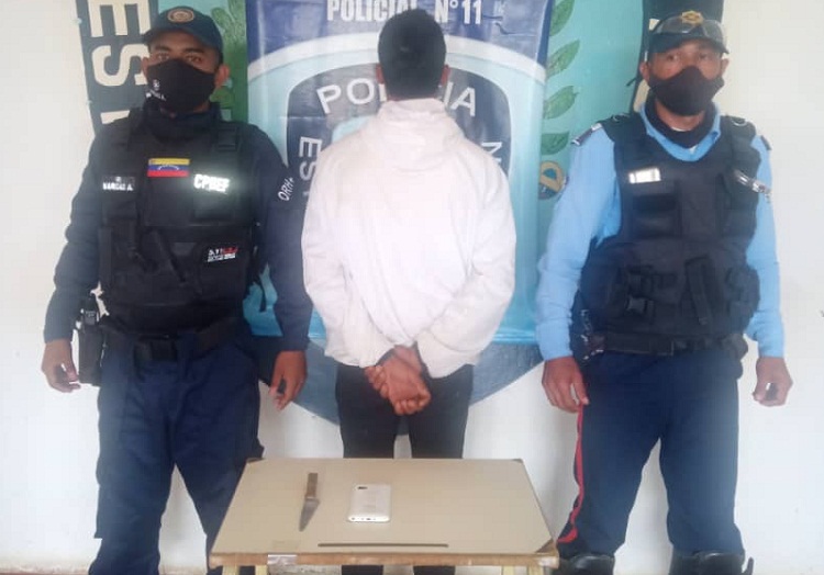 Detenido tras robarse a filo de cuchillo un Samsung en Churuguara