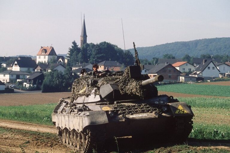 Alemania aprobó la entrega de sus reservas de tanques Leopard 1 a Kiev