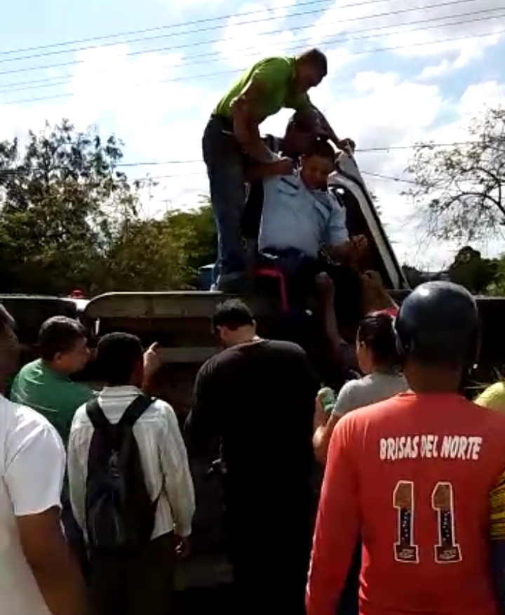 Alcalde de Crespo y supervisor de Polilara, envueltos en accidente vial