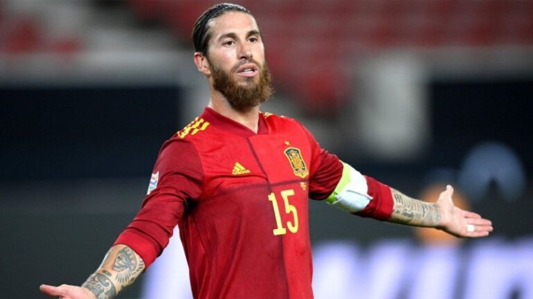 Sergio Ramos se retira de la selección de España