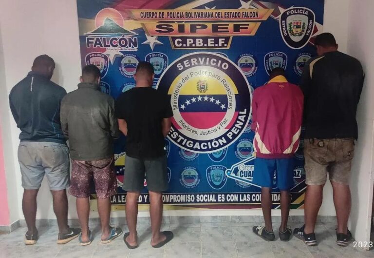 Sipef detiene en Píritu a cinco orientales que buscarían droga en Colombia