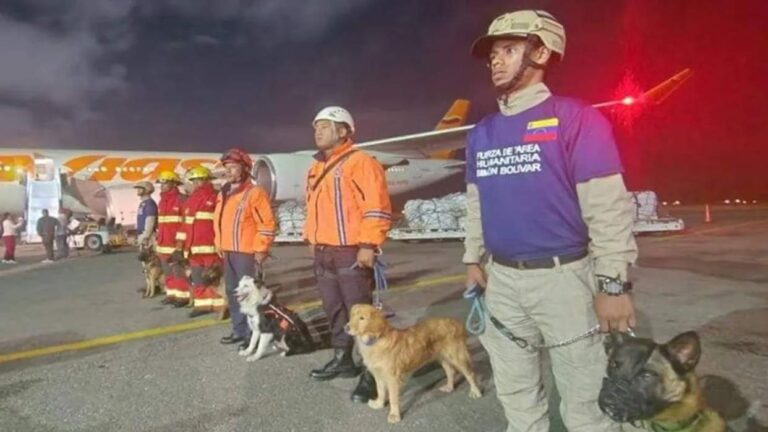 Dos caninos venezolanos han logrado rescatar a sobrevivientes en Turquía