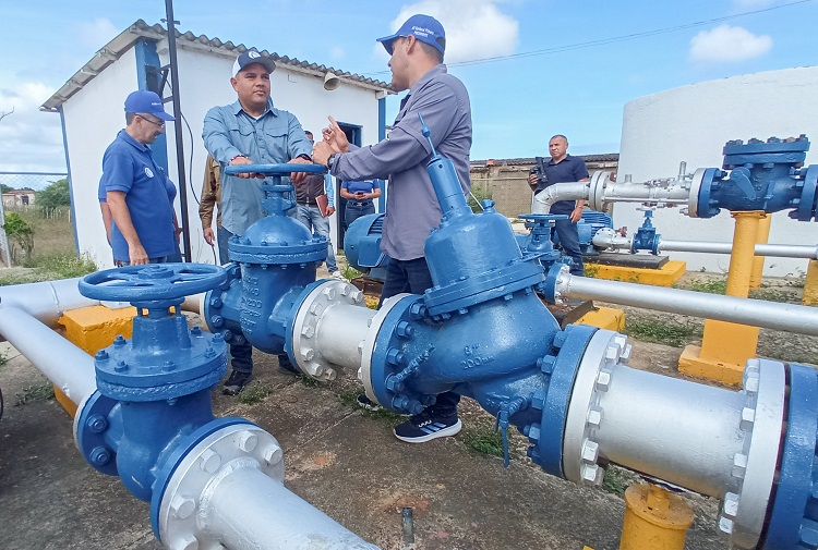 Gobernación trabaja para  fortalecer sistema hídrico en el municipio Falcón 