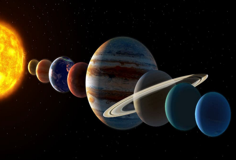 Los cinco planetas alineados en el cielo que puedes ver esta noche  del 28Mar