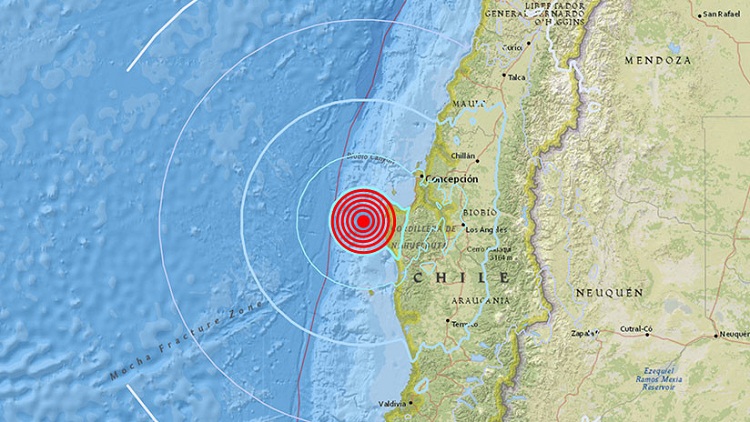 Temblor de 5,6 remece Región Metropolitana y zona central de Chile