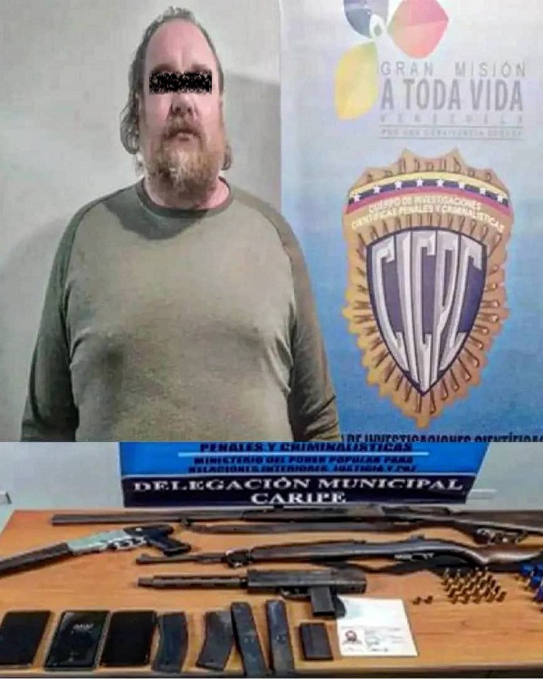 Por la misma Alerta Roja de Interpol del 2016 detienen en Venezuela a checo Doksanky