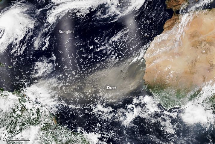 Polvo del Sahara llegará este jueves a Venezuela