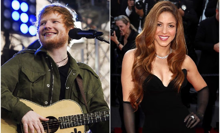 Ed Sheeran anunció colaboración con Shakira, Daddy Yankee y J Balvin