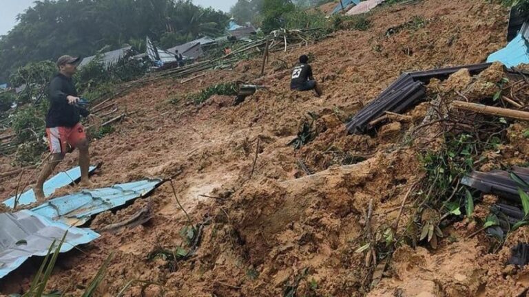 Avalancha en Indonesia deja 10 muertos y 42 desaparecidos