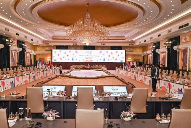 Arrancó en la India la reunión de cancilleres del G20