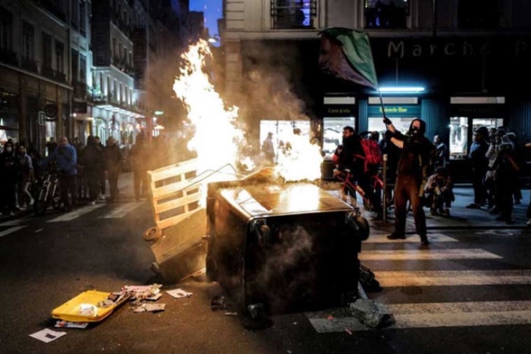 Protestas en París culminan con más de 200 detenciones