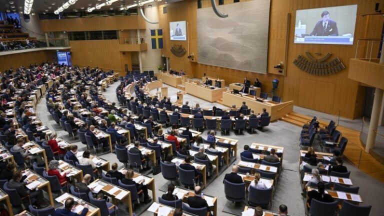 El Parlamento de Suecia aprobó entrada de su país a la OTAN