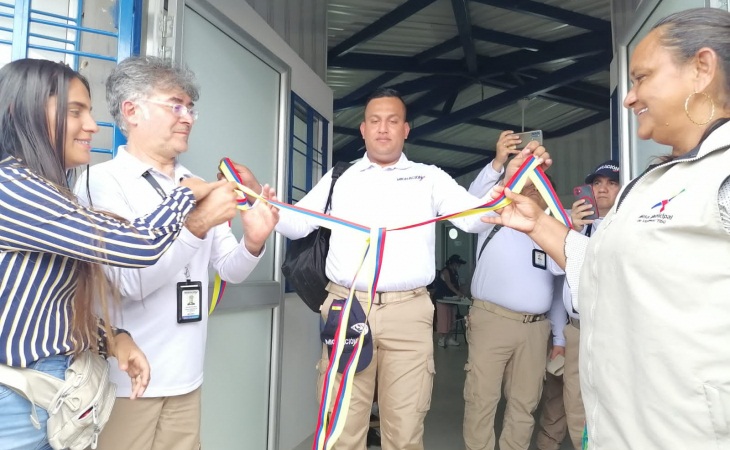 Inauguran primer puesto de verificación migratoria en Tibú