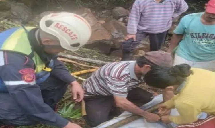 Un joven murió arrastrado por una quebrada en Mérida tras intensas lluvias
