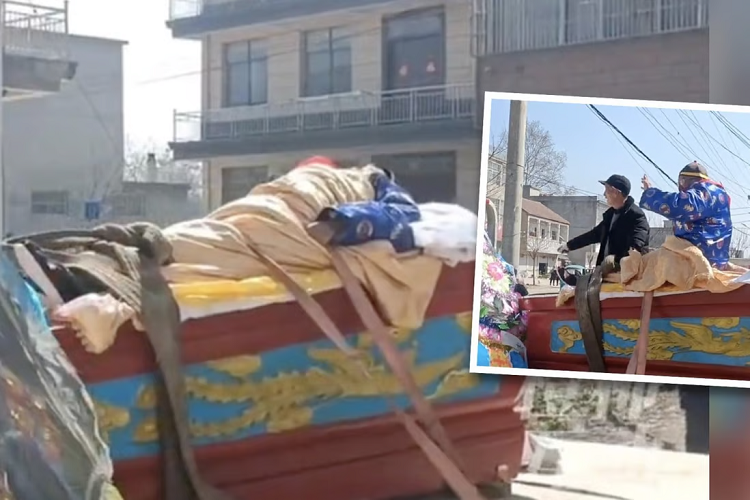 Hombre en China celebra su propio funeral para ver cómo reacciona la gente