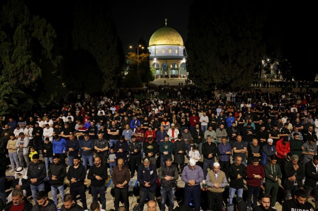 Una estampida durante el Ramadán dejó al menos 10 heridos en Jerusalén