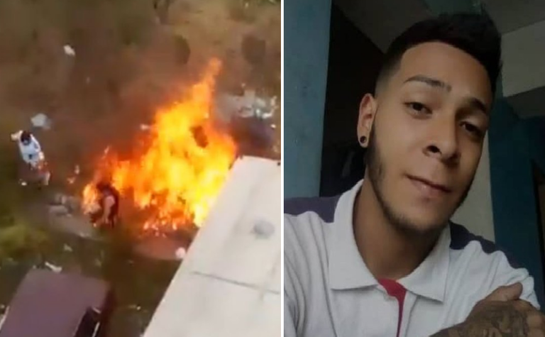 Falleció joven que quemaron en Ciudad Tiuna